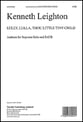 Lully Lulla Thou Little Tiny Child SATB choral sheet music cover